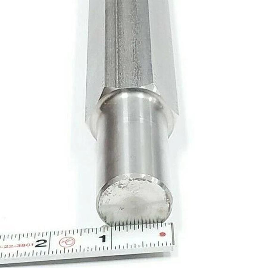 NEW SOLUS VALU GUIDE CONVEYOR ROLLER HEX SHAFT 1-1/2" X 49-3/4" OL (34-1/4" IL)