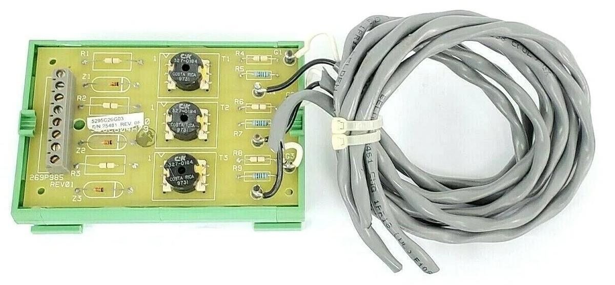 Used GENERIC PHOENIX CONTACT WESTINGHOUSE 5295C26G03 CONNECTOR BOARD 269P985