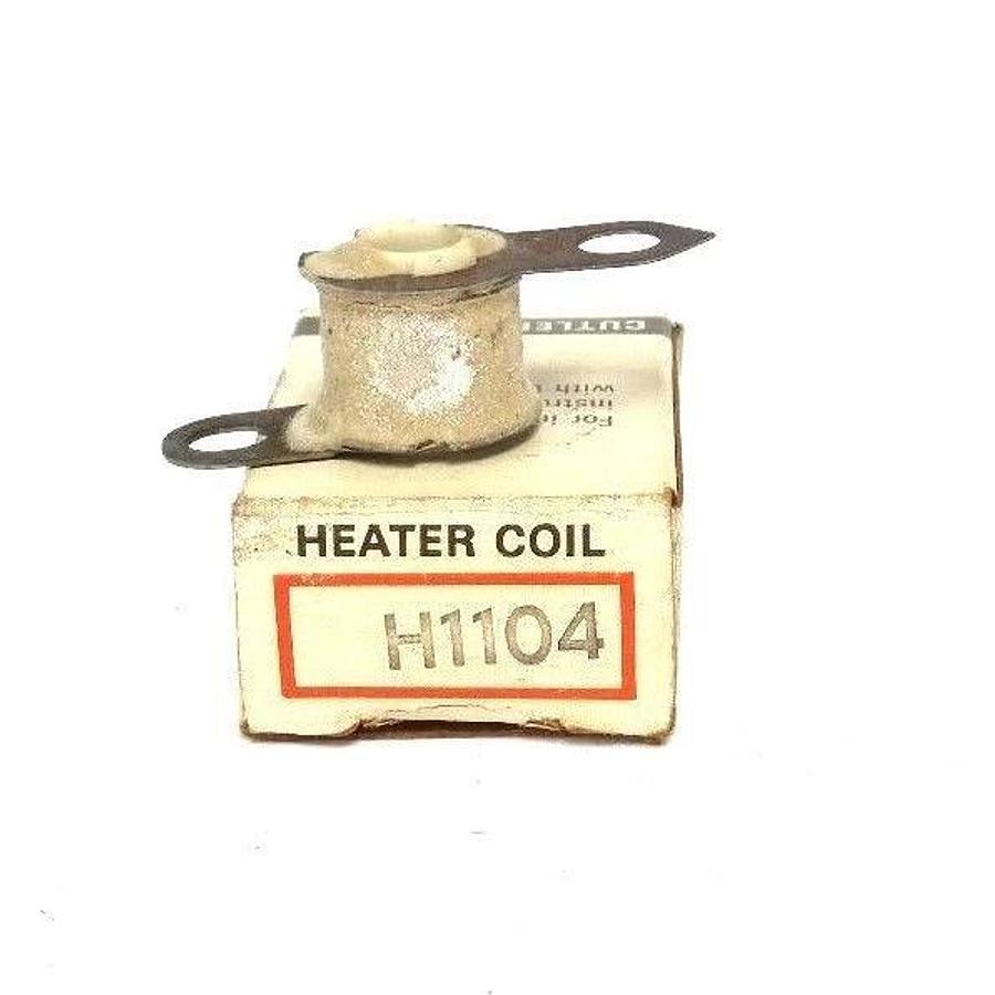 Used NIB CUTLER HAMMER H1104 OVERLOAD THERMAL UNIT HEATING ELEMENT .221-.285AMP