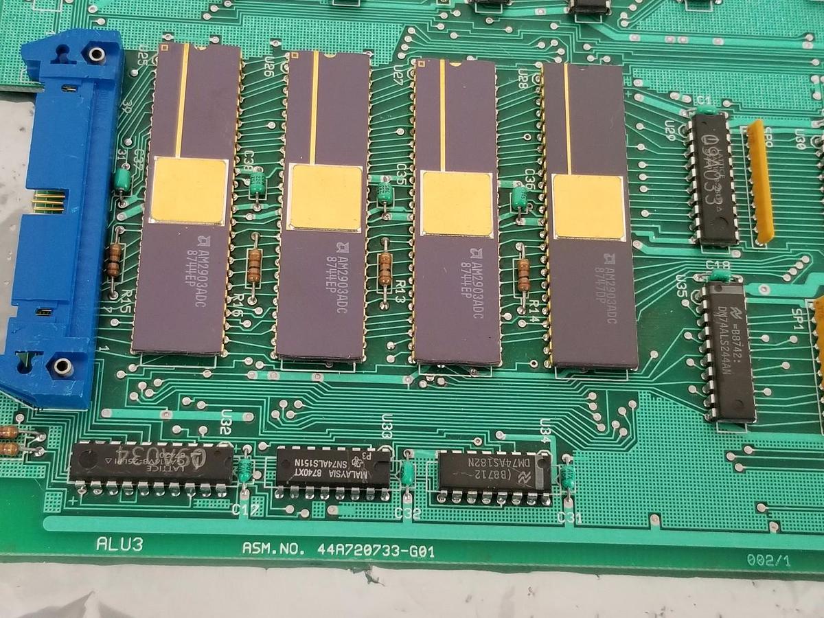 Used GE FANUC IC600CB524M ARITHMETIC CONTROL MODULE ASM. NO. 44A720733-G01