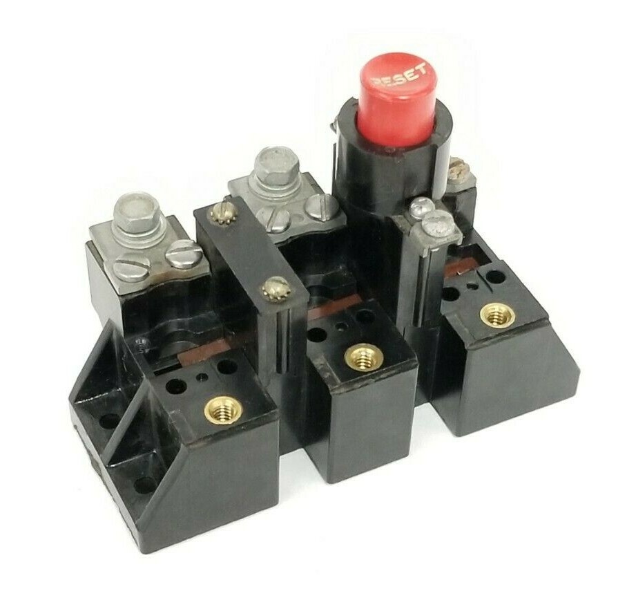 Used CUTLER HAMMER 10-1430-3 OVERLOAD RELAY 3 POLE W/ RESET SWITCH 67404587 1014303