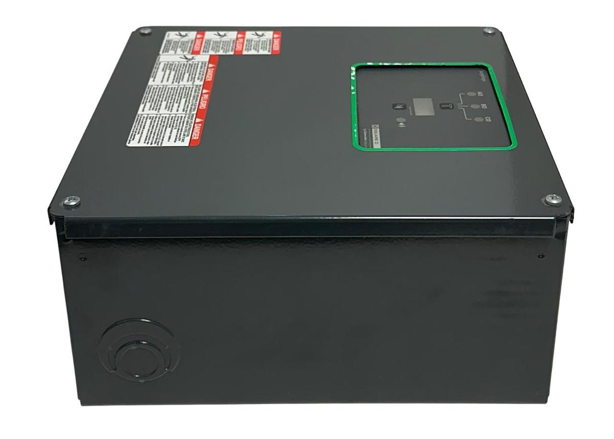 Used SCHNEIDER SQUARE D SSP02EMA12 Surgelogic PROTECTIVE DEVICE SERIES 002 120V NSMP