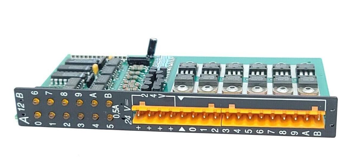 Used NEW B&R AUTOMATION MCA12B-0 MINI DIGITAL OUTPUT MODULE 24VDC REV. C0 MCA12B0