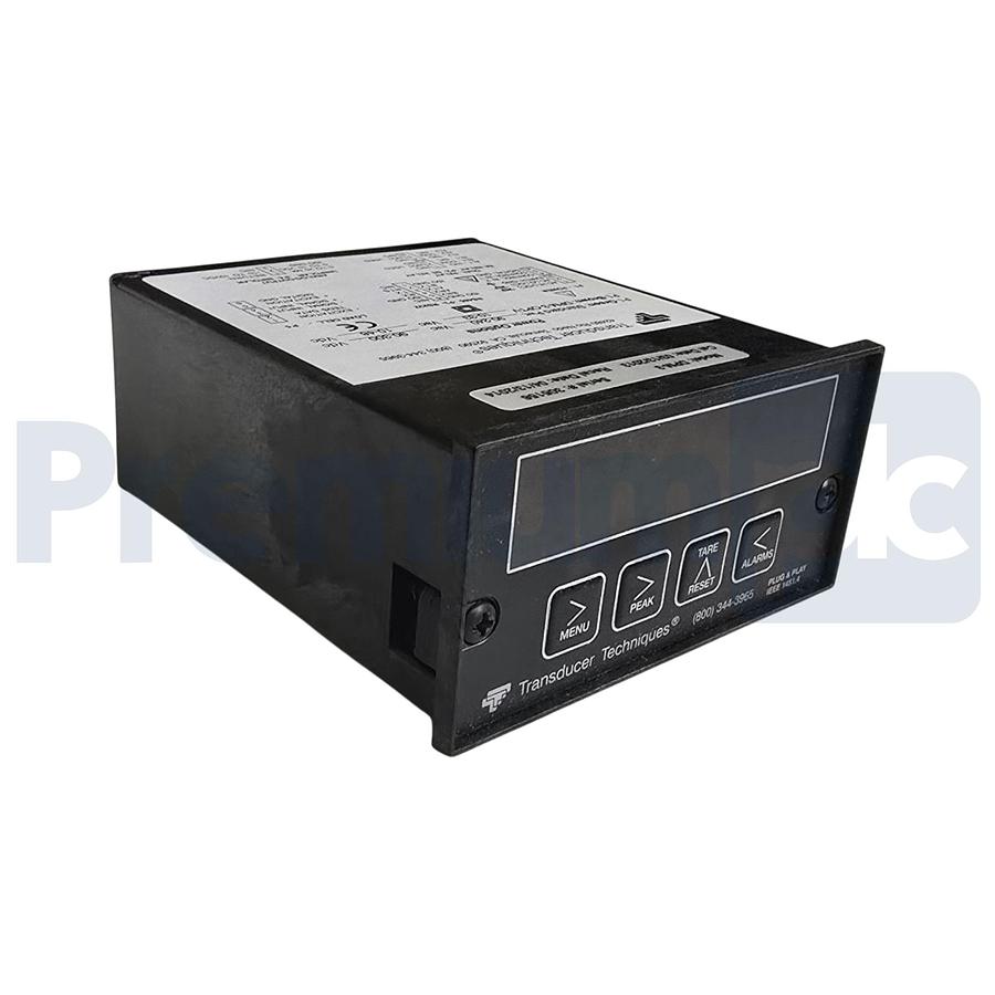 Used TRANSDUCER TECHNIQUES DPM-3 PLUG & PLAY LOAD CELL DIGITAL PANEL METER DPM3 NSMP