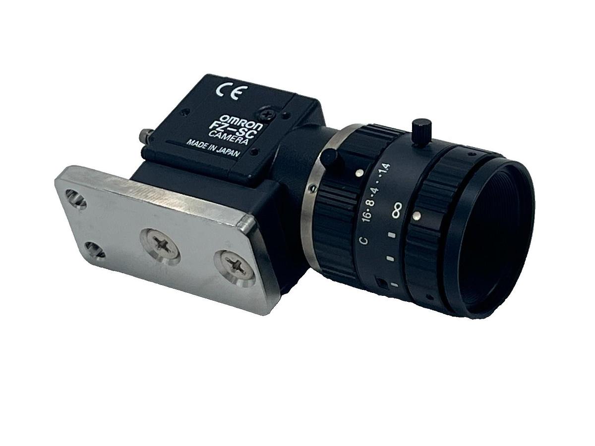 Used Omron FZ-SC Smart Camera Head w/ Computar 25mm f/1.4 Lens Machine Vision System