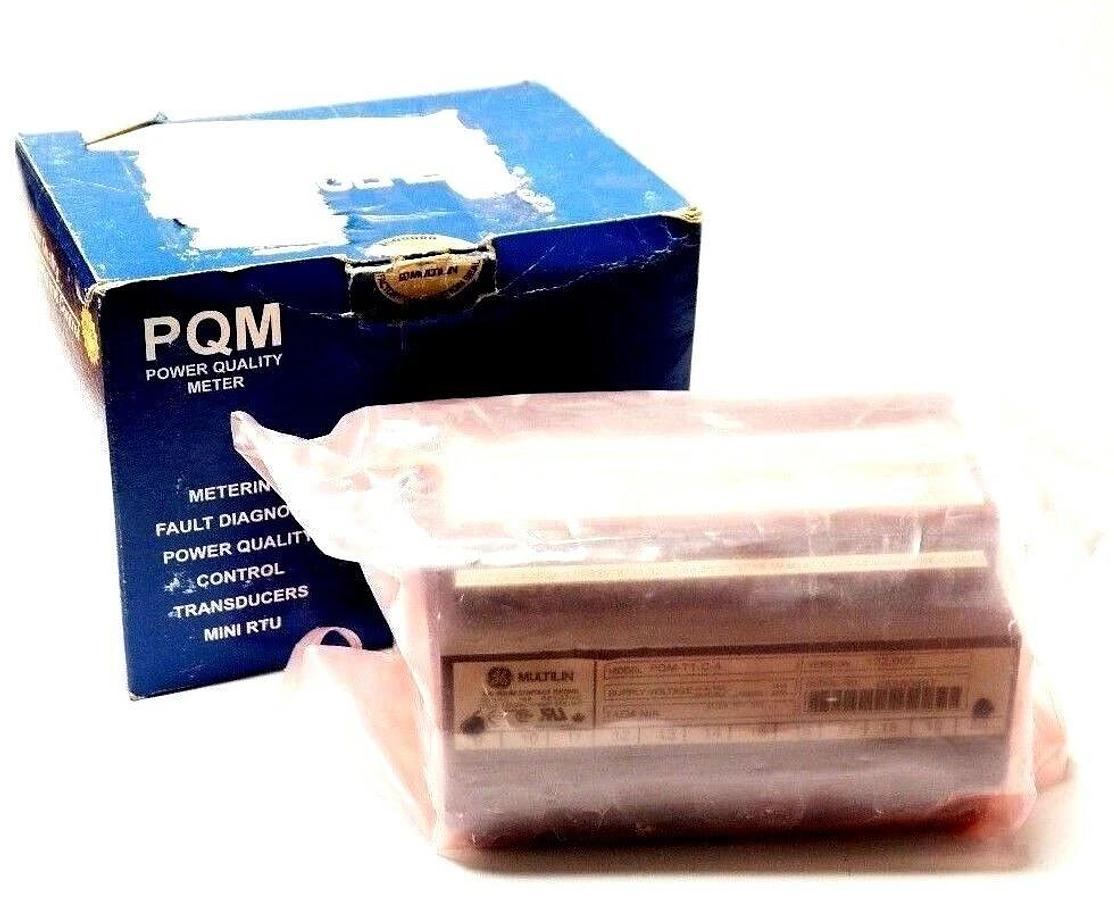 Refurbished REPAIRED GE MULTILIN PQM-T1-C-A VER. 122.000 POWER QUALITY METER PMQT1CA