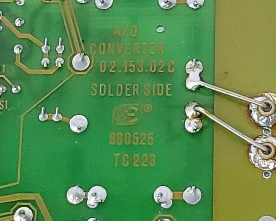 Used CC BLH ELECTRONICS 02.153.02C A/D CONVERTER BOARD 880525 TC223 02.153.02 C