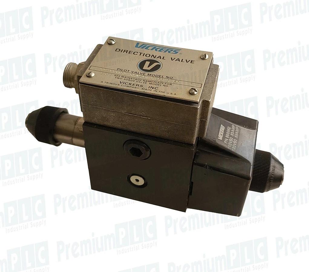 Used EATON VICKERS DG4S4W-016C-B-60 DIRECTIONAL CONTROL VALVE 02-119752 W/COIL 868982