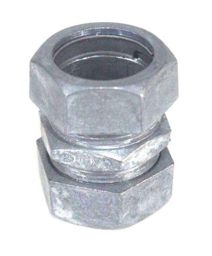 Used BOX OF 24 BRIDGEPORT 261-DC EMT COUPLINGS 3/4" COMPRESSION TYPE CONCRETE TIGHT