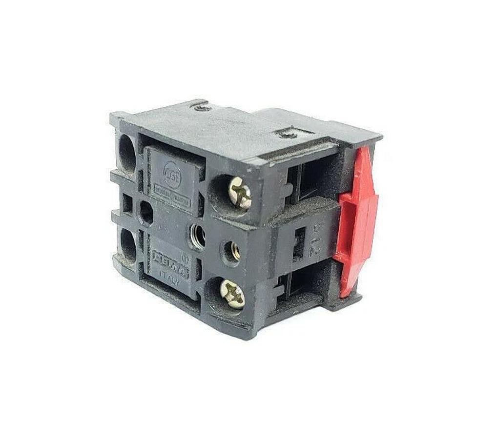 Used GENERAL ELECTRIC 080BF10D CONTACT BLOCK, 1NO, 10A, 660V
