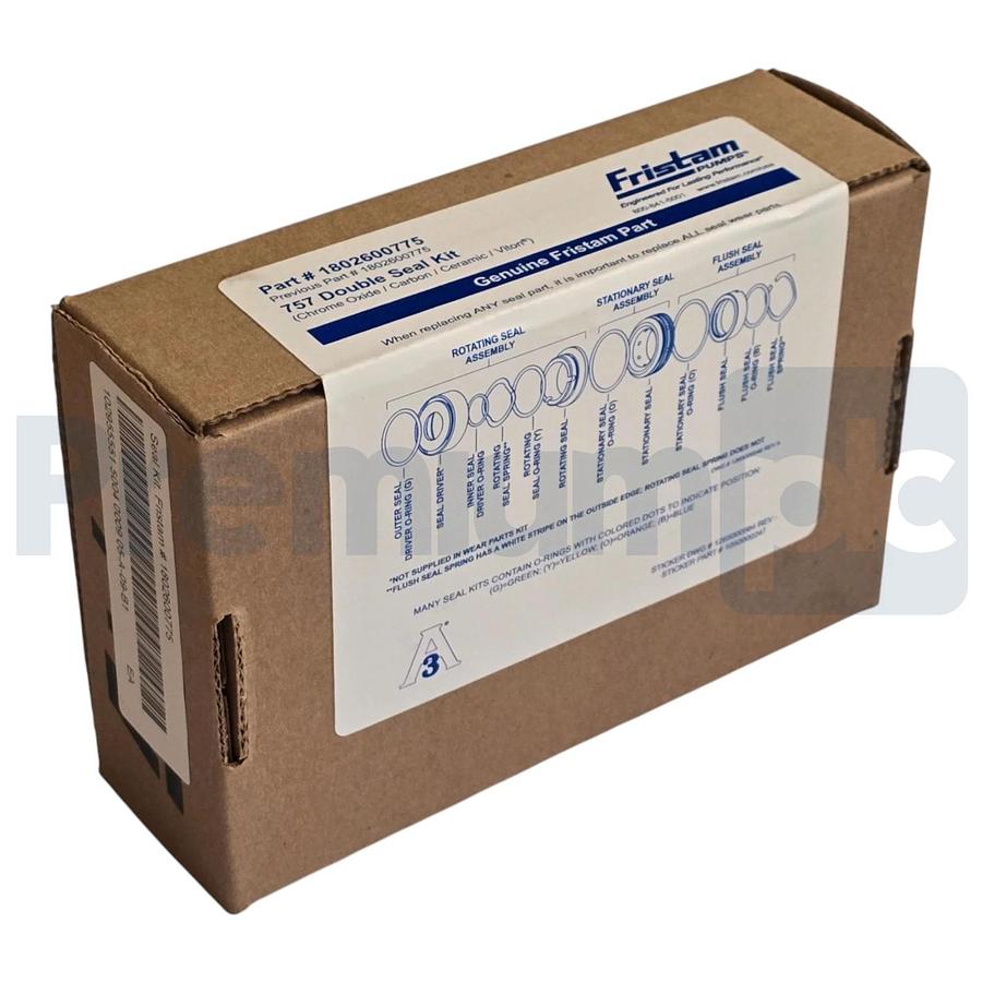 Used Fristam 1802600775 757 Double Seal Kit Chrome Oxide Carbon Ceramic Viton OEM NEW