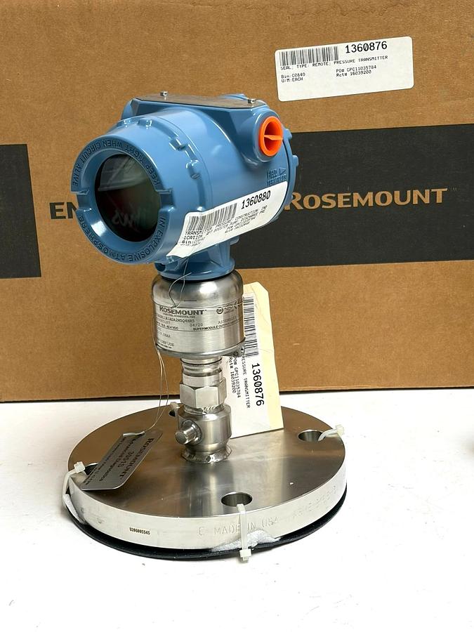Used Rosemount 3051S Pressure Transmitter 3051S1TG3A2B11A1ADA2M5Q4HR5 1199WDA95A