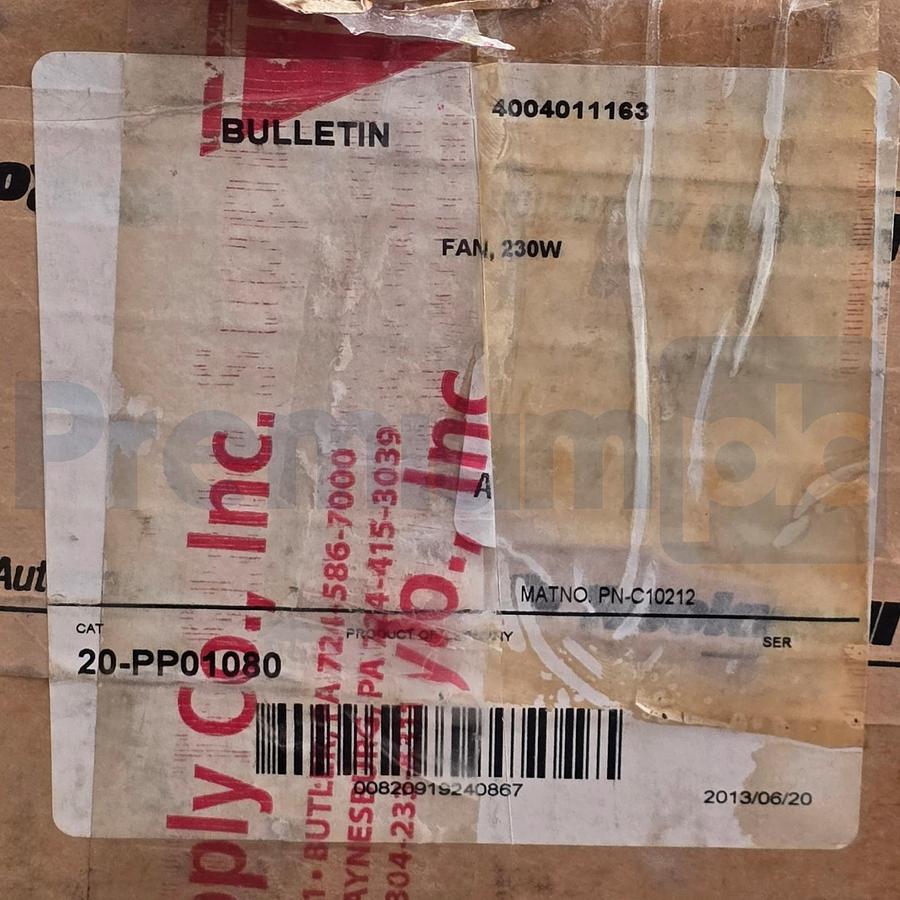 Used Allen Bradley 20-PP01080 PowerFlex 700S 700H Inverter Fan 230W R2E280-AE52-17