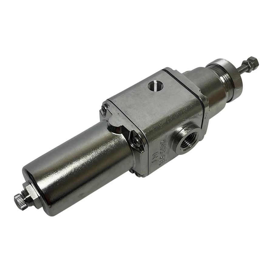 IMI Norgren B38-444-M1CA Stainless Steel Filter / Pressure Regulator 1/2" NPT