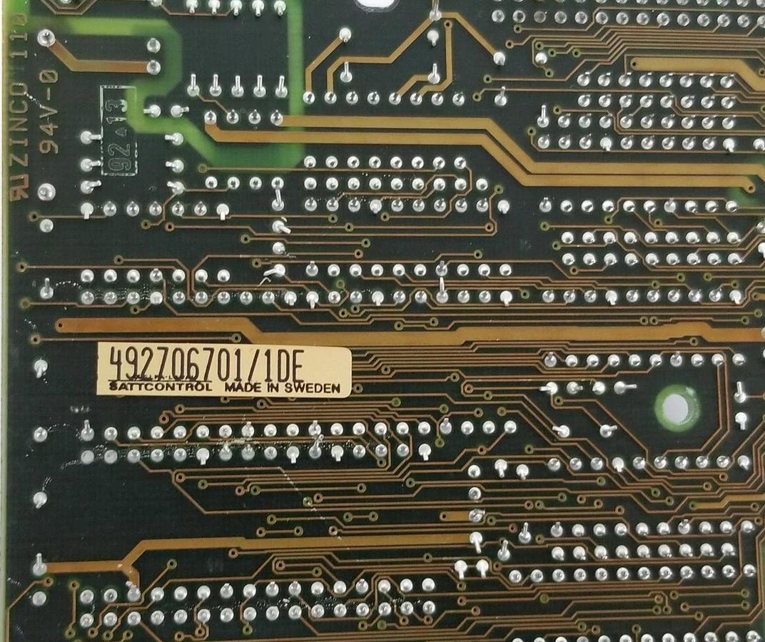 Used ABB / SATTCONTROL 4921623-01 L51/1 CONTROL BOARD 492706701/1DE