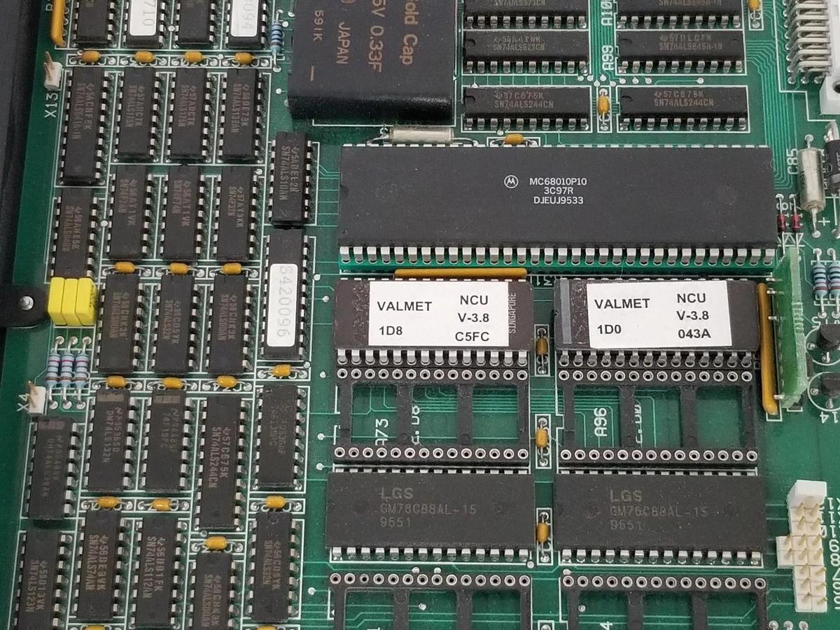 Used VALMET METSO AUTOMATION A413015 NCU BOARD NCU VPA 420002-5B, 420002-5A