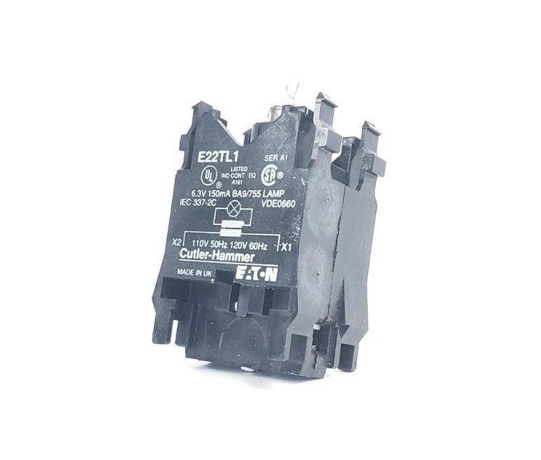 Used NEW EATON CUTLER-HAMMER E22TL1 TRANSFORMER UNIT SER. A1, 110V 50HZ, 120V 60HZ