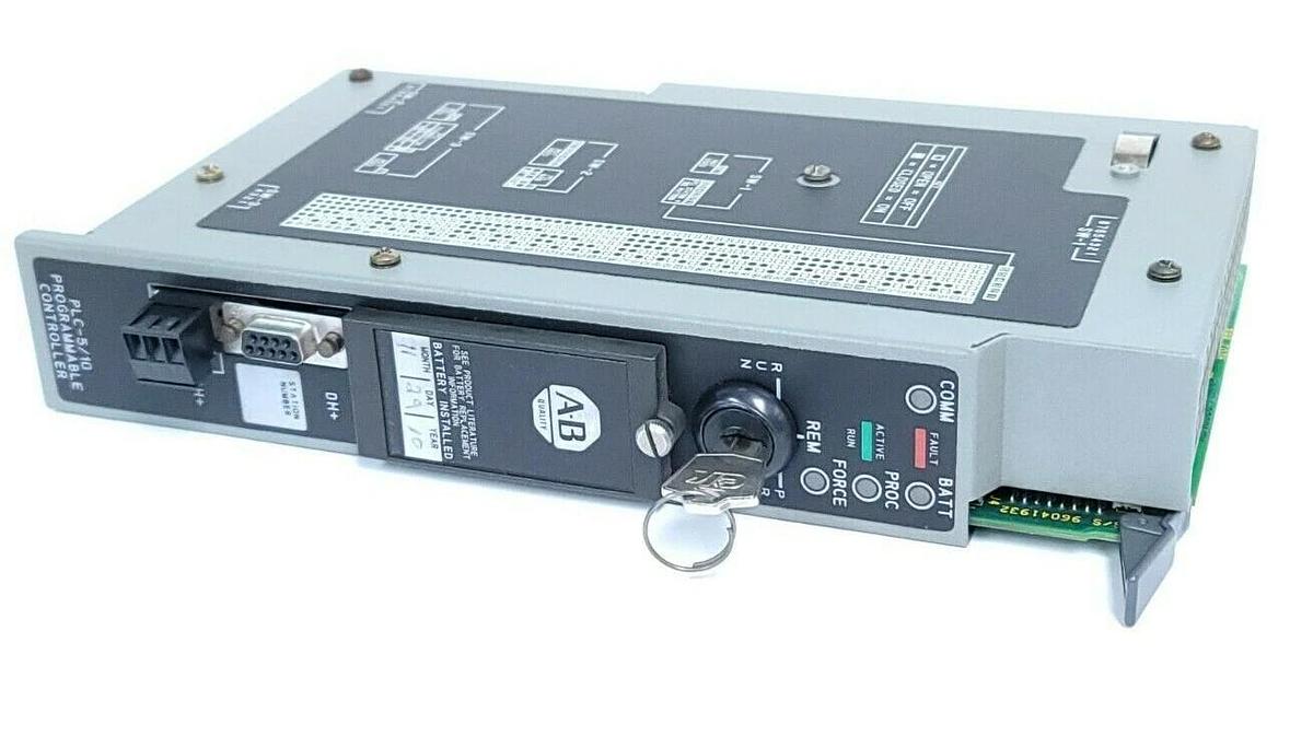 Used ALLEN BRADLEY 1785-LT4 SER. A FW. P PLC-5/10 PROCESSOR 1785LT4