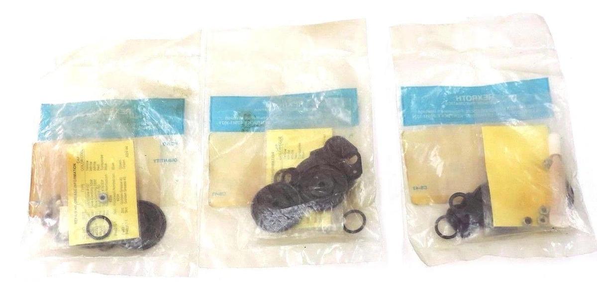 Used LOT OF 3 NEW REXROTH P67916 REPAIR KITS