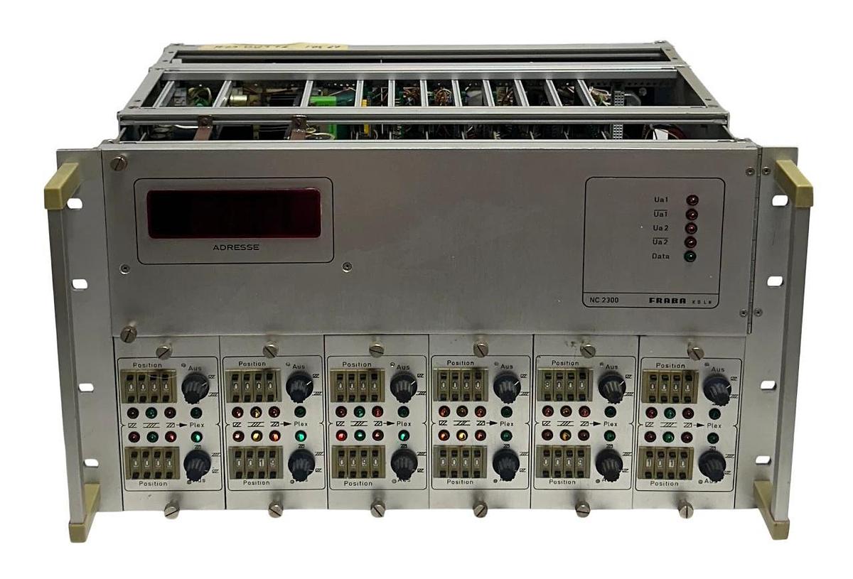 Used FRABA NC 2300 / 38730 / NC2300 RACK CONTROLLER 220V 50Hz LOOP CONTROL USNP