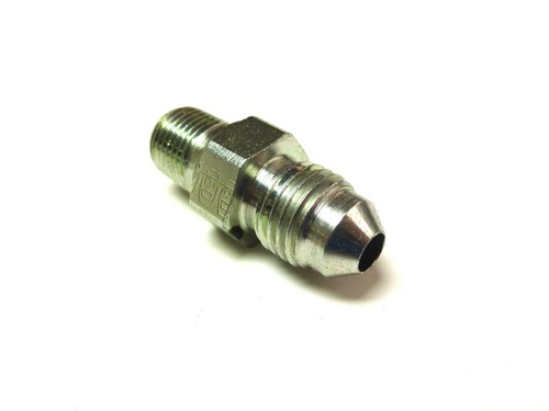 Used LOT OF 19 PARKER 4F3MXS MALE CONNECTOR 1/8" BSPT 6mm OD TUBE NEW