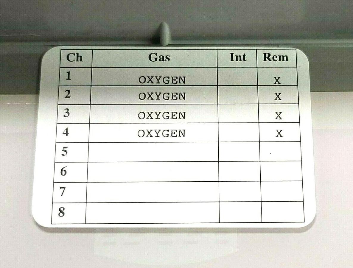 Used NEW RKI INSTRUMENTS BEACON 800 8-CHANNEL OXYGEN GAS MONITOR CONTROLLER