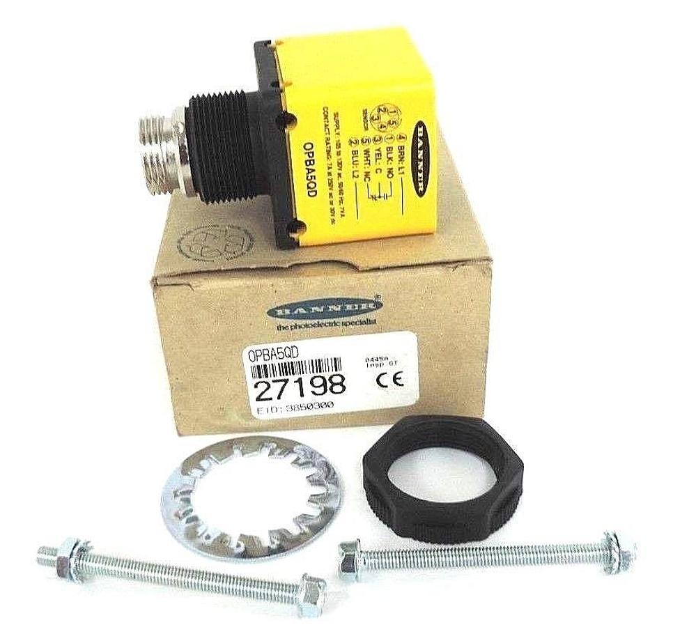 Used NIB BANNER OPBA5QD OMNI BEAM POWER BLOCK 27198