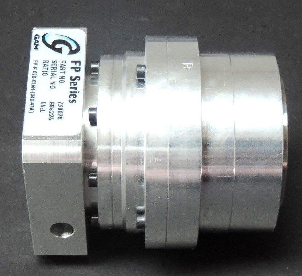 Used NEW GAM GEAR 730028 GEARHEAD 16:1 RATIO