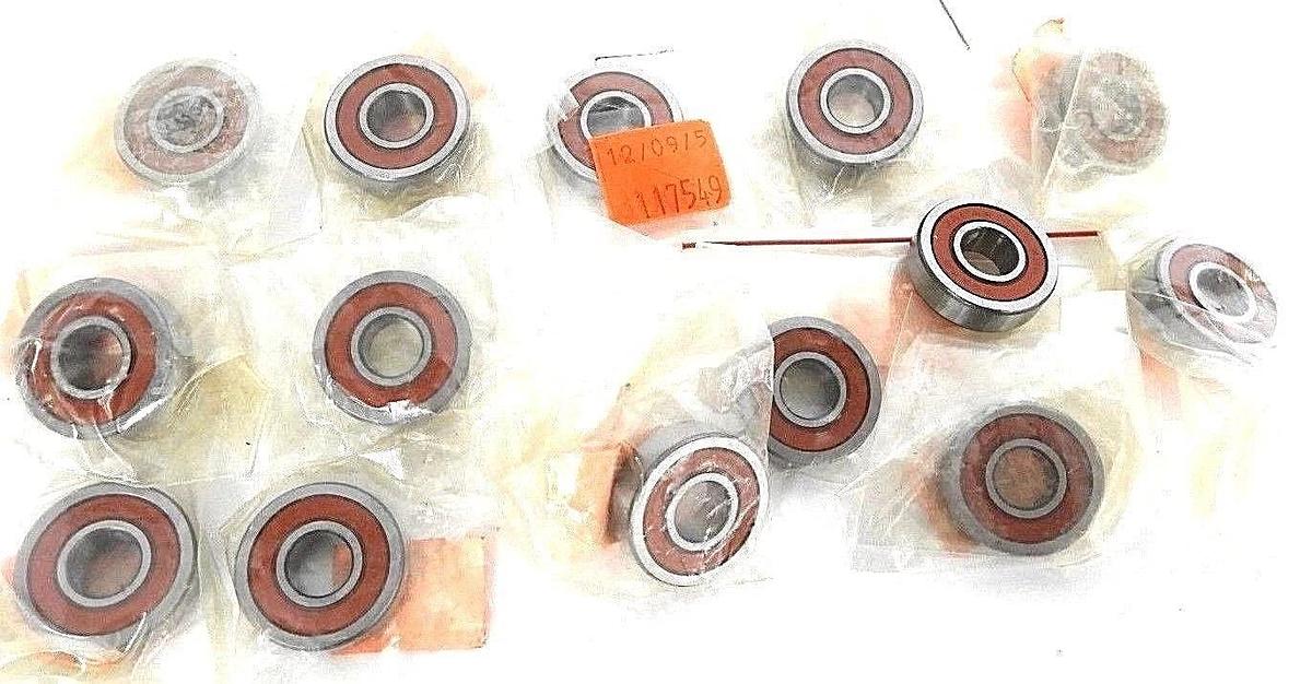 LOT OF 14 NEW KSK 609-2RS BEARINGS 6092RS