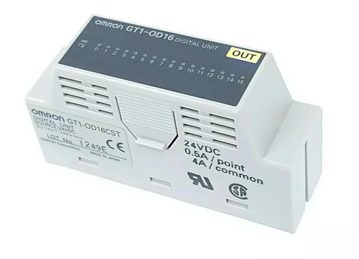 Used OMRON GT1-OD16CST DIGITAL UNIT GT1OD16CST 24VDC
