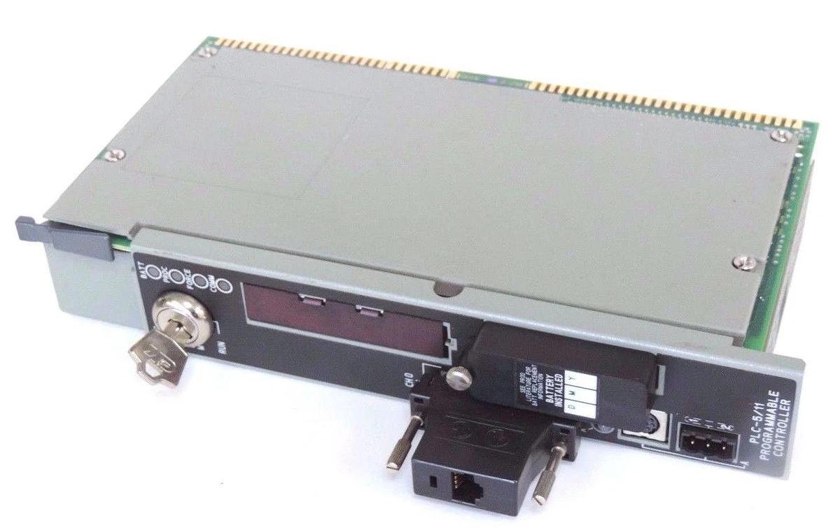 Used ALLEN BRADLEY 1785-L11B/E PROCESSOR MODULE 1785L11BE SER. E F/W REV. D