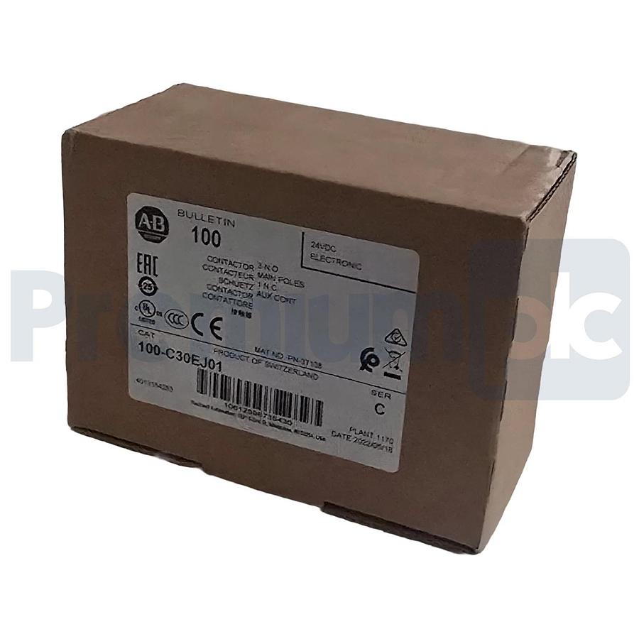 Allen-Bradley 100-C30EJ01 /C IEC Contactor 30A 3-Pole 24VDC Coil 100C30EJ01 NSMP