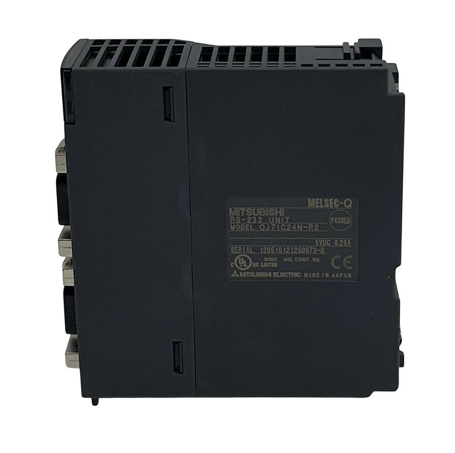 Used MITSUBISHI ELECTRIC QJ71C24N-R2 MELSEC-Q RS-232 MODULE 24VDC QJ71C24NR2 USNP