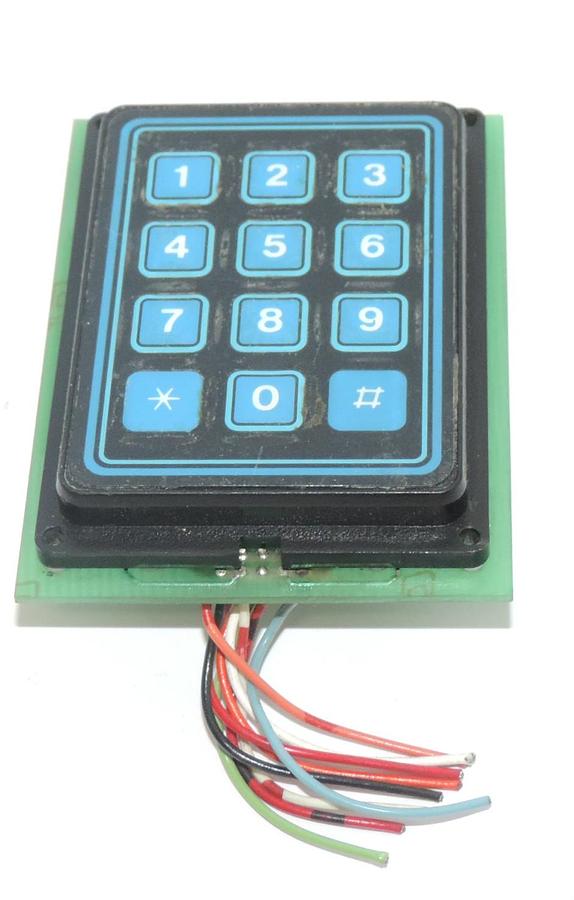 Used WEM 074197 KEYPAD REV. CODE: 01