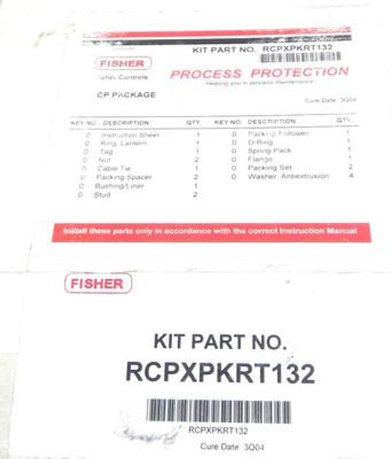 NIB FISHER RCPXPKRT132 KIT