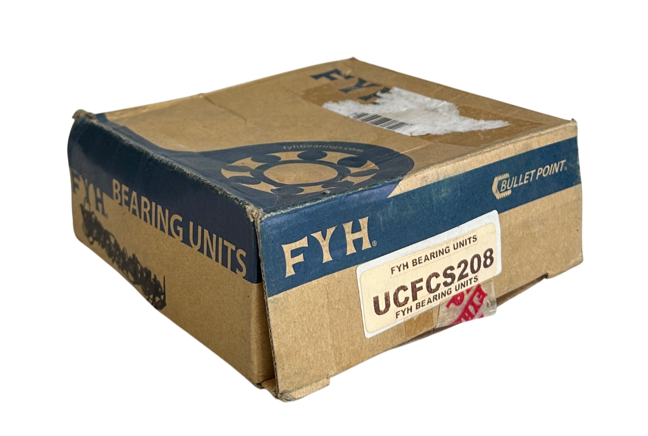 Used FYH UCFCS208 4-BOLT FLANGE MOUNT BEARING UNIT PILOTED 40mm BORE FCX07E NSMP