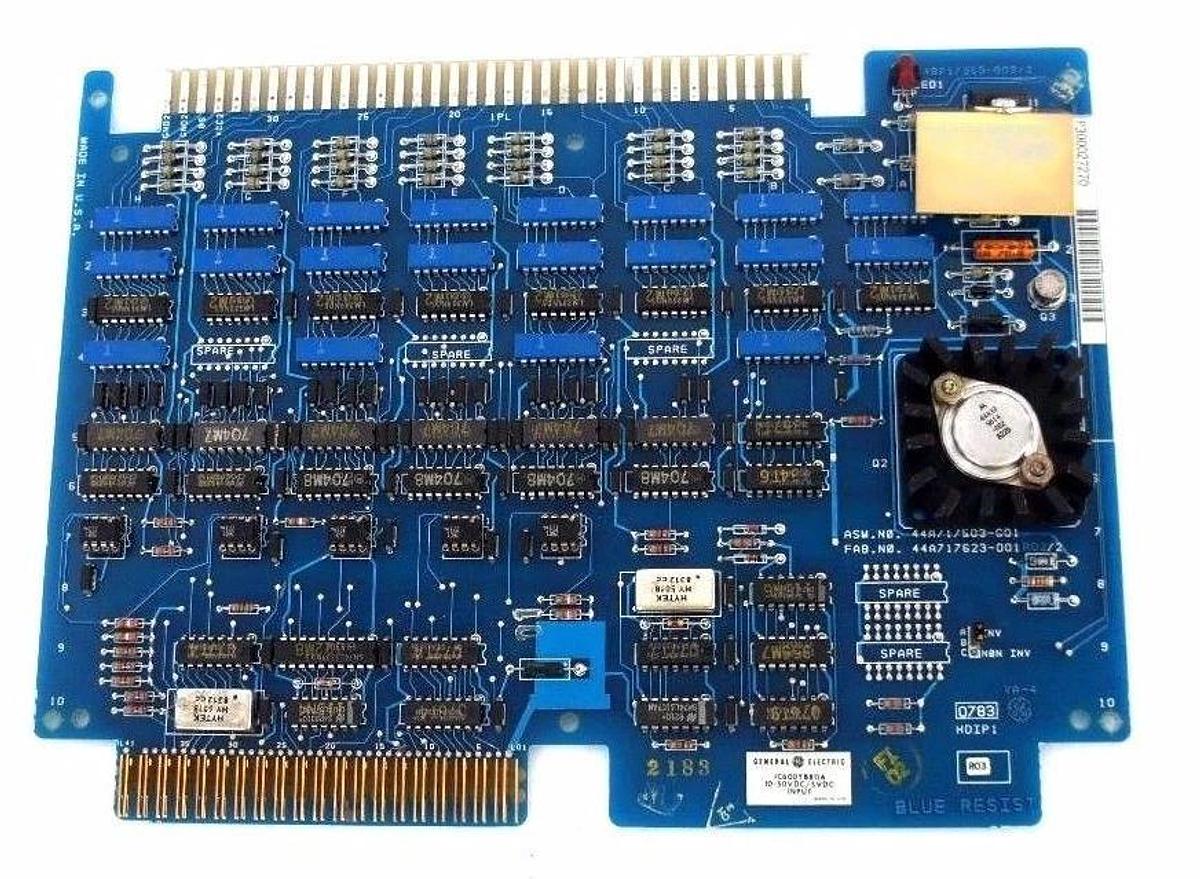 Used GE FANUC IC600BF811A HD INPUT MODULE 10-50VDC/5VDC W/ FACEPLATE, IC600FP811A