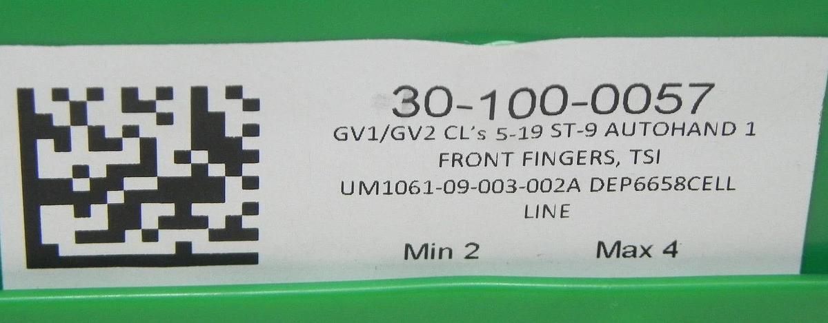 Used NEW UM1061-09-003-002A AUTO HAND 1 FRONT FINGERS UM106109003002A 30-100-0057