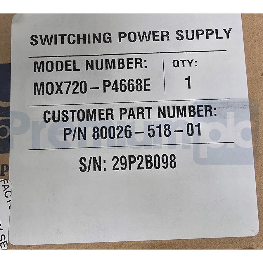 Used Allen Bradley Absopulse 80026-518-01-R | MOX720-P4668E DC/DC Power Supply NSMP