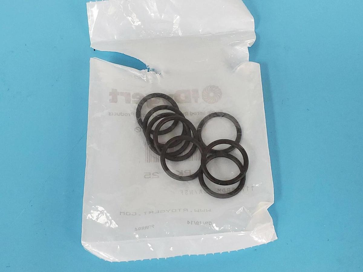 PACK OF 8 NEW RTDYGERT 5JJW0 117 EPDM FDA/NSF O-RINGS DYGERT
