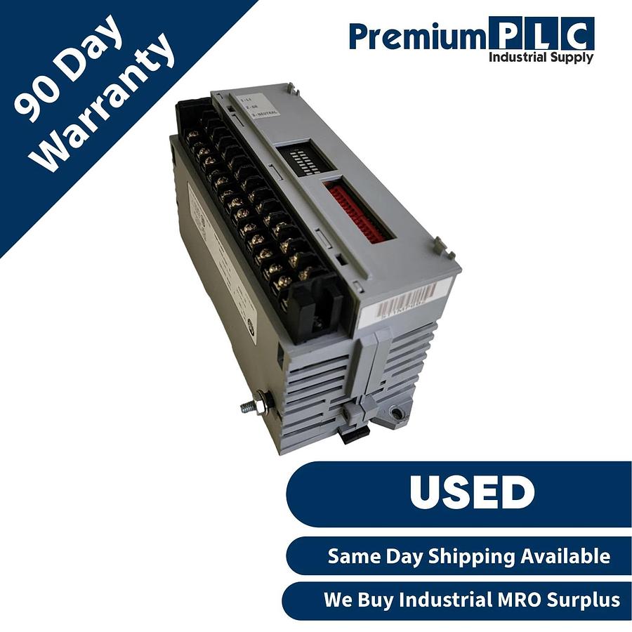 Used USED ALLEN BRADLEY 1791-8AC /B AC BLOCK I/O MODULE 8IN/8OUT 120VAC 17918AC