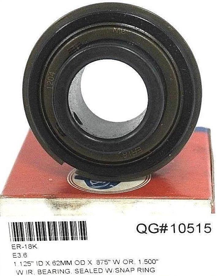 Used NIB MD MANUFACTURING ER-18K BEARING W/ COLLAR ER18K
