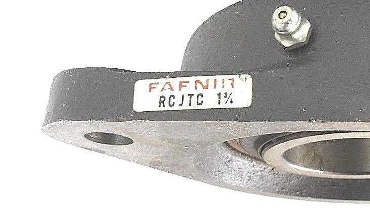 Used NIB FAFNIR RCJTC-1-3/4 FLANGE BLOCK BEARING RCJTC134