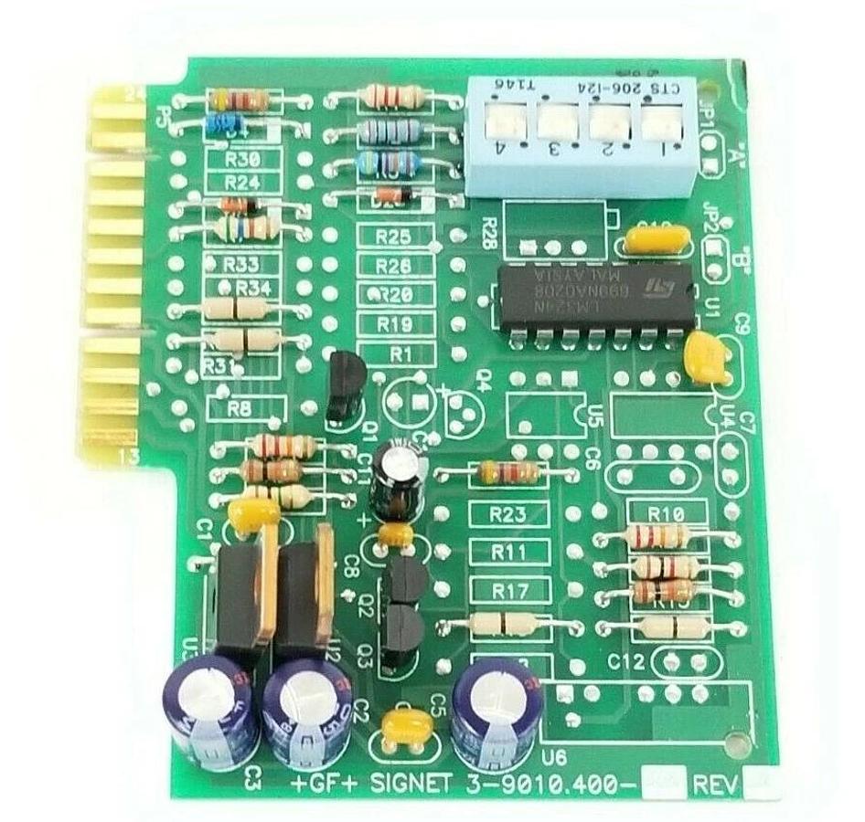 Used GF SIGNET 3-9010.400-1 FREQUENCY INPUT BOARD 3-9010.400 3-9010.405 REV. G
