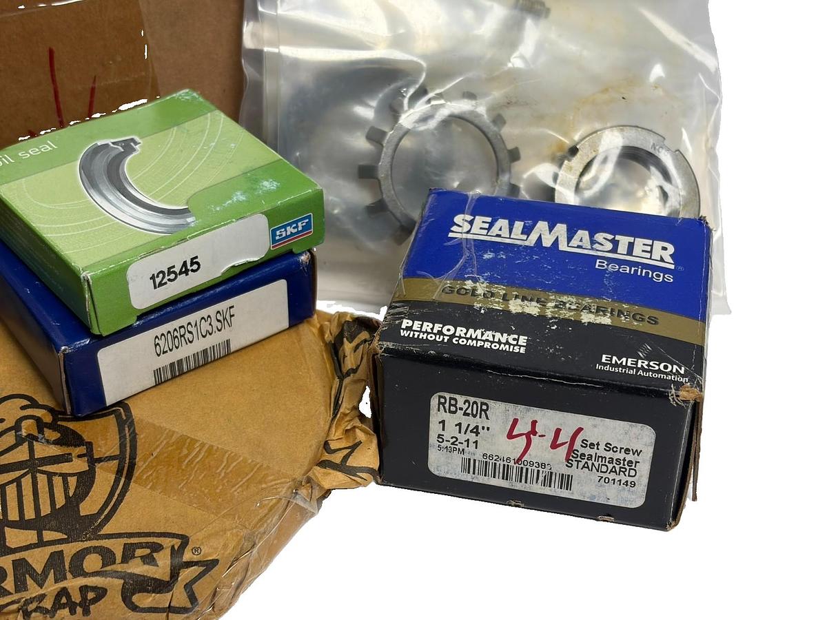 Used Sharpe GM5K125 Filtrate Tank Mixer Pinion / Helical G Repair Kit New