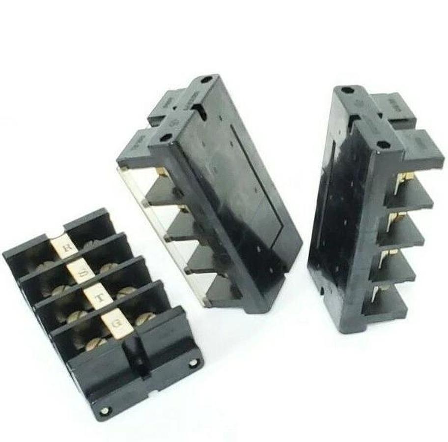 Used LOT OF 3 KASUGA TC100 TERMINAL BLOCKS 600V