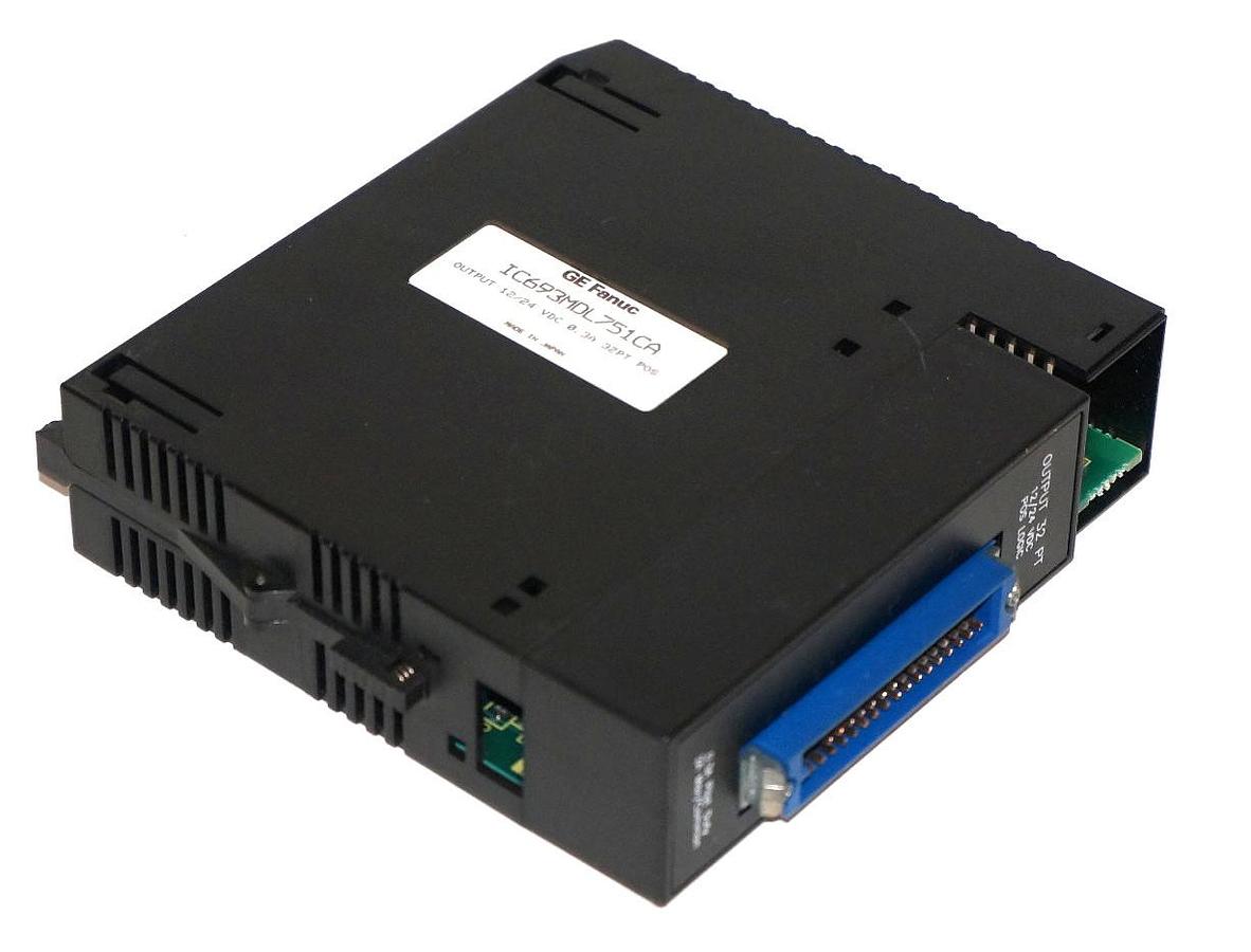 Used GE FANUC IC693MDL751CA OUTPUT MODULE 32 PT. POSITIVE LOGIC
