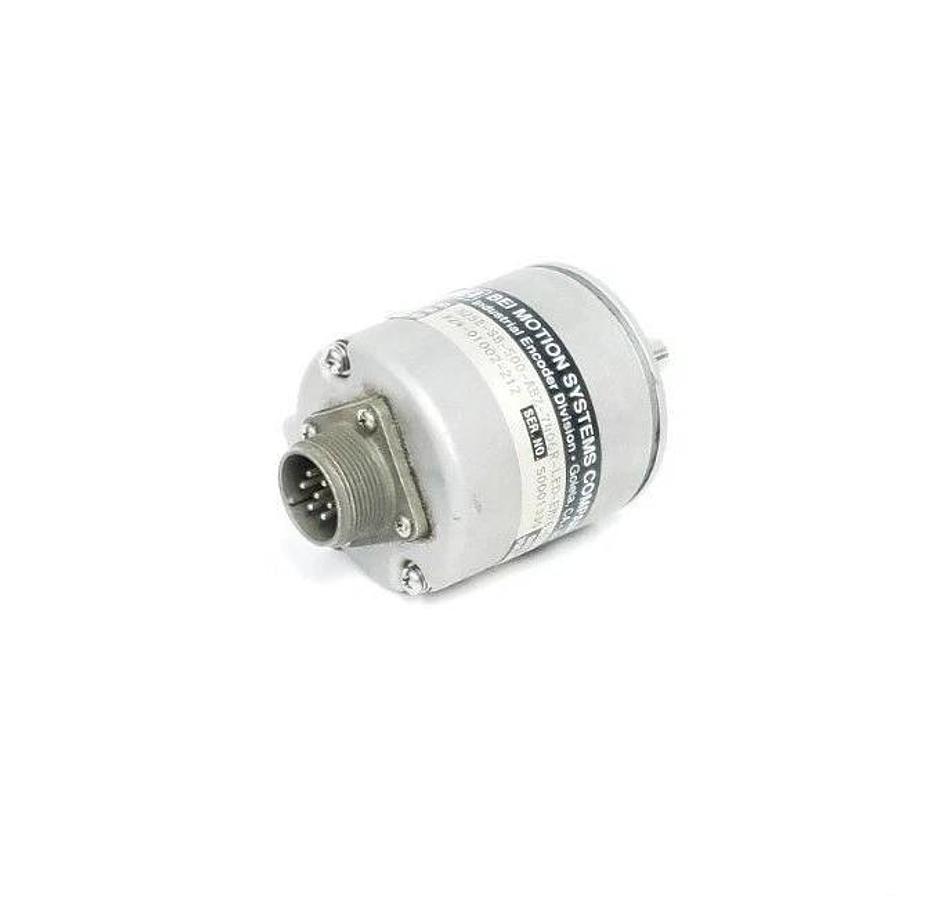 Used BEI MOTION H25E-SB-500-ABZ-7406R-LED-EM16-S ENCODER 924-01002-212 15VDC IN