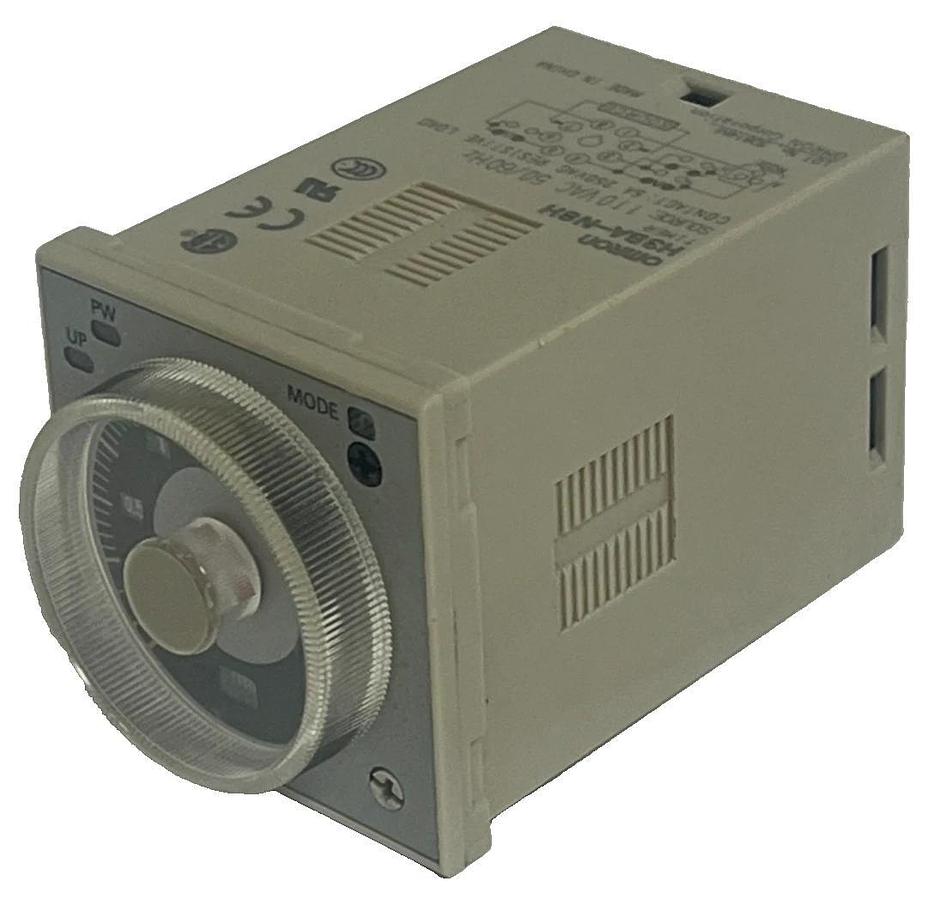 Used LOT OF 2 OMRON H3BA-N8H Multifunction Timer Relay 8-Pin 12-48VDC / 24-48VAC