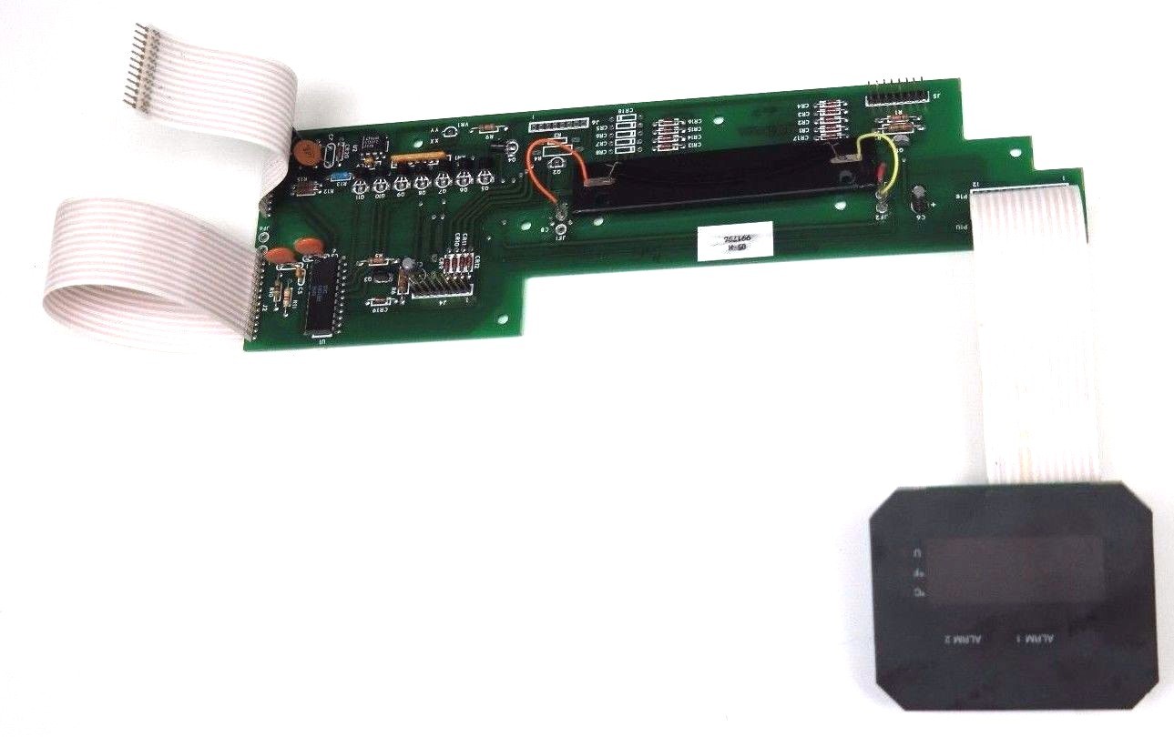 Used PARTLOW 04614902 PC BOARD REV. F INCLUDES PARTLOW 04614302 DIGITAL ALARM DISPLAY